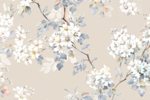 WATERFLIES | Carta da parati floreale